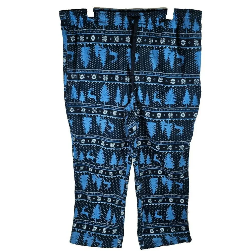 Sonoma Fleece Pajama Pants NWOT Wide Leg Men's XXL (42x30